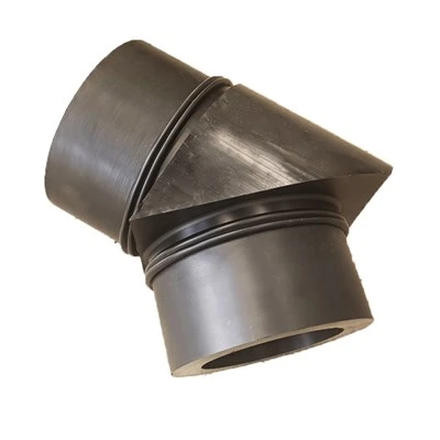 Codo HDPE de 45 grados